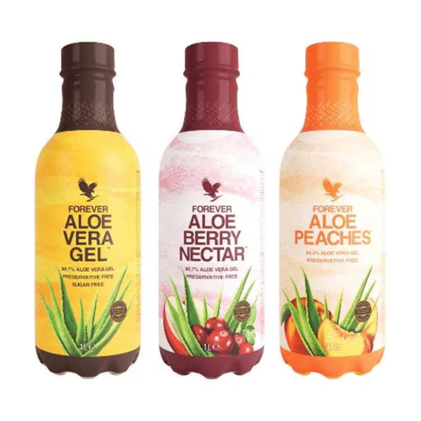 Forever Aloe Mixed Gel Tri Pack 1