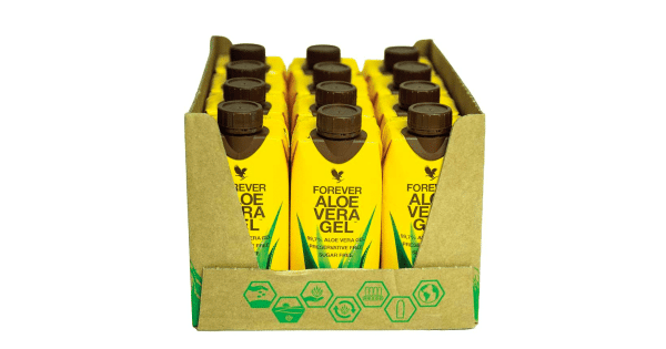 Aloe Vera Gel Drink 330ml 12-Pack